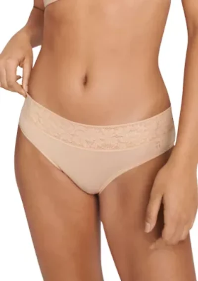Lace Waist Brief Panty
