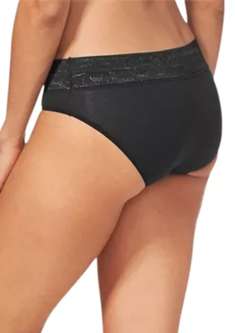 Lace Waist Brief Panty