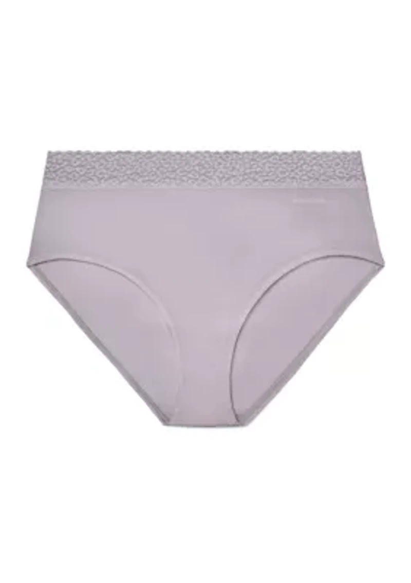 Second Skin High Rise Lace Brief