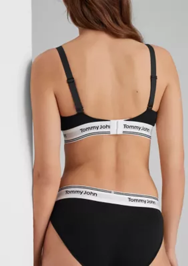 Signature Cotton Logo Light Lined Bralette