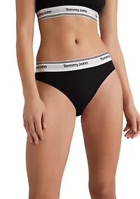 Signature Cotton Logo Bikini