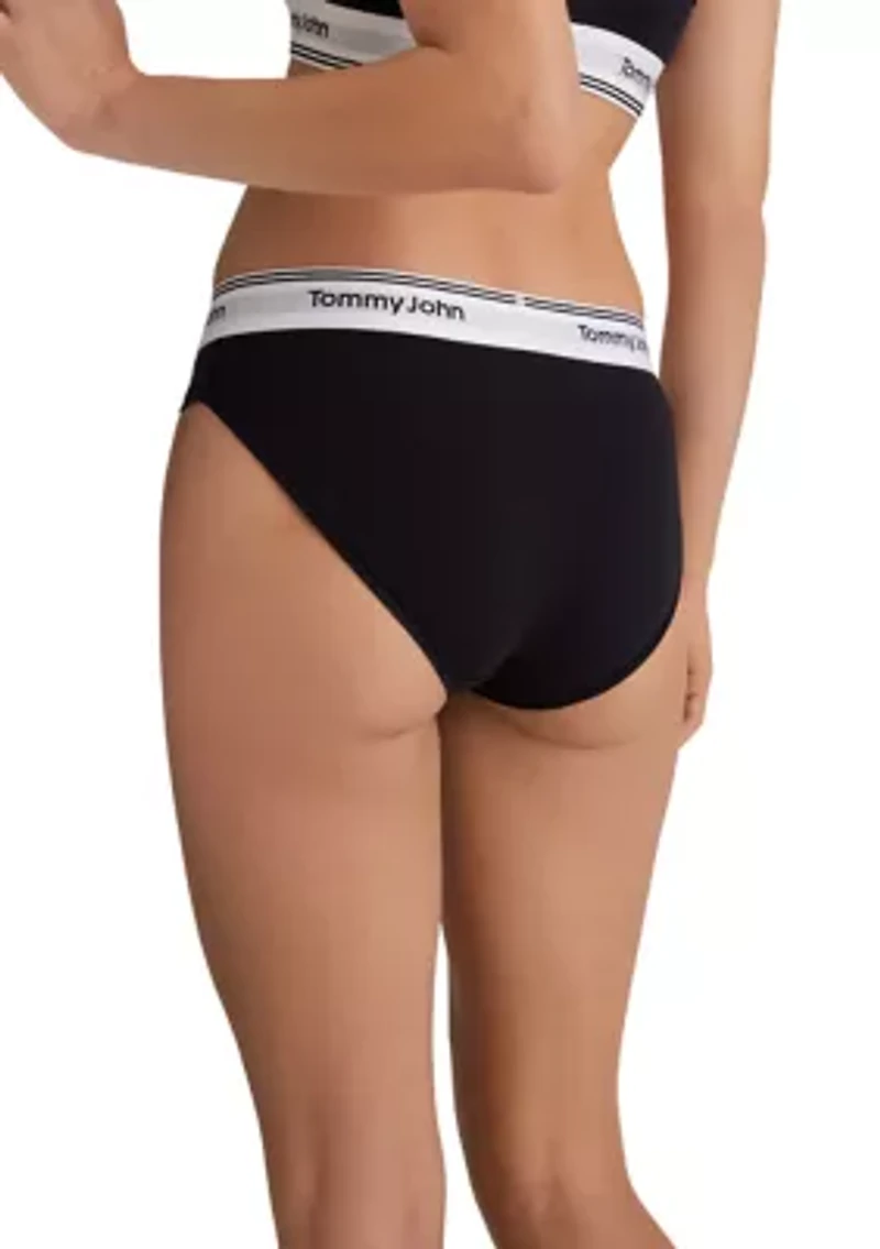 Signature Cotton Logo Bikini