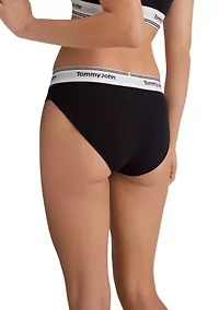 Signature Cotton Logo Bikini