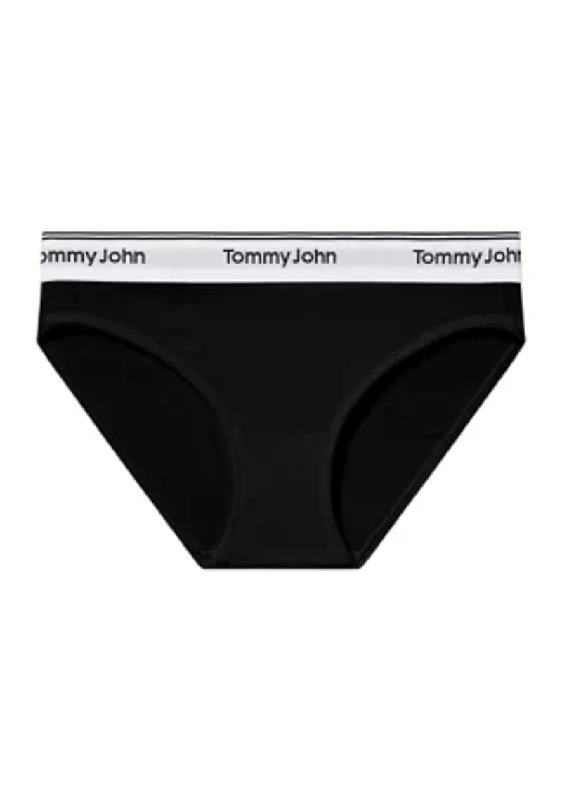 Signature Cotton Logo Bikini