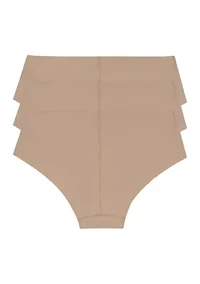 Cut Anywhere Hipster Boyshorts - 3 Pack