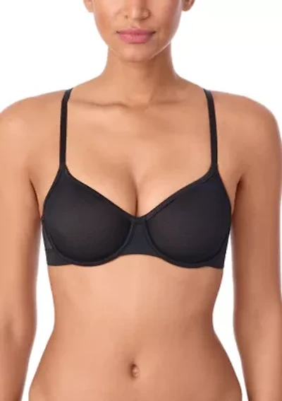 Dot Mesh Unlined Bra