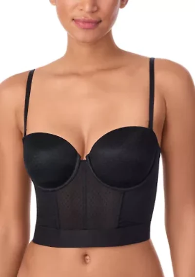 Dot Mesh Bustier