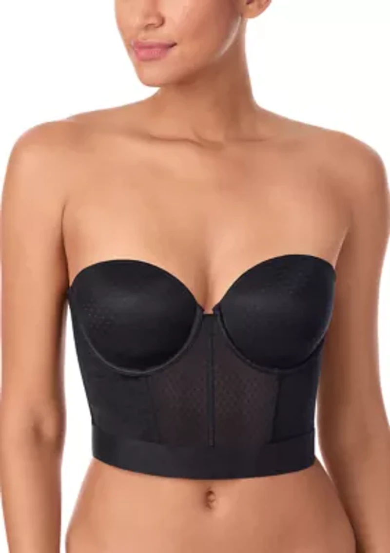 Dot Mesh Bustier