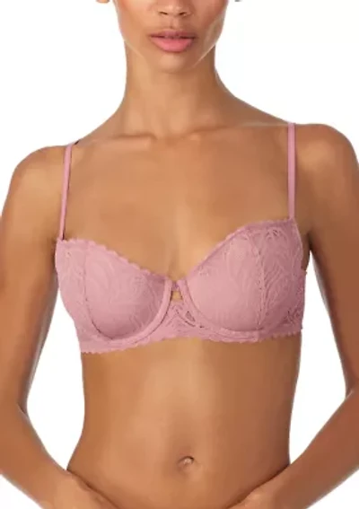 Lace Deco Balconette Bra