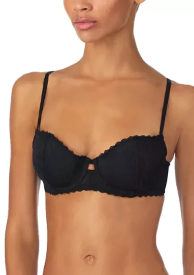 Lace Deco Balconette Bra
