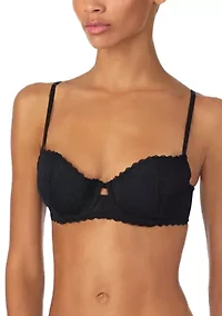 Lace Deco Balconette Bra