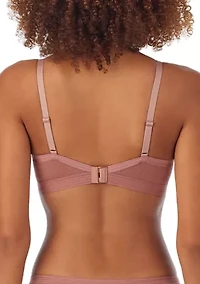Sheer Stripe Triangle Bralette