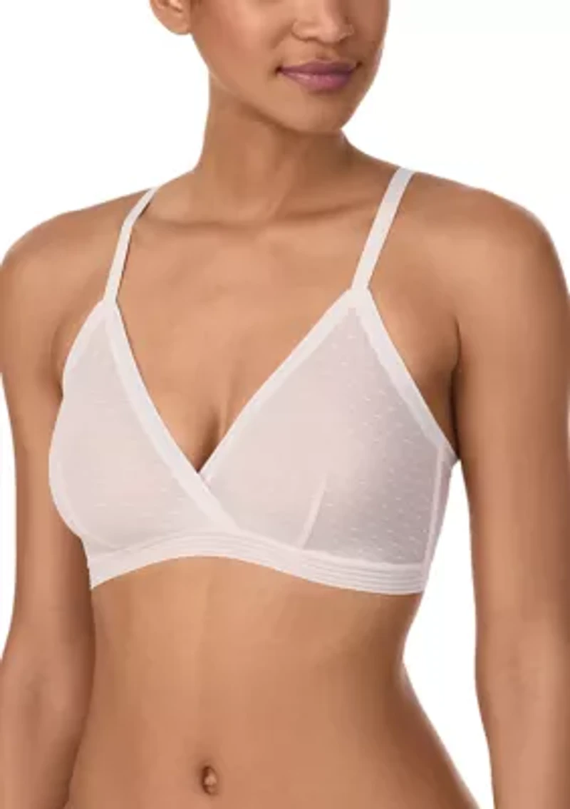 Point Desprit Mesh Unlined Bralette