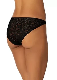 Deco Lace Hip Cut Bikini Panty