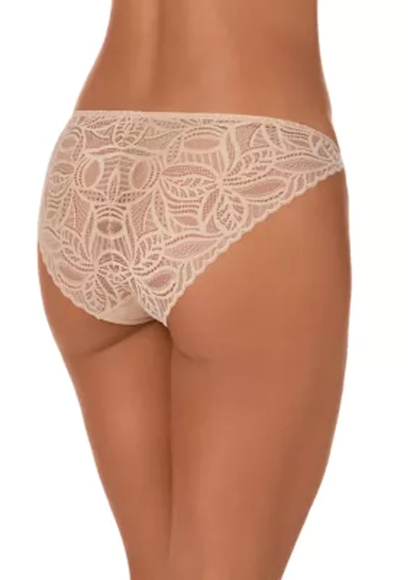 Deco Lace Hip Cut Bikini Panty