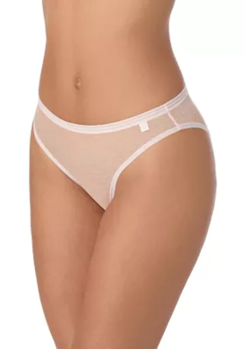 Point Desprit Mesh Bikini Panty