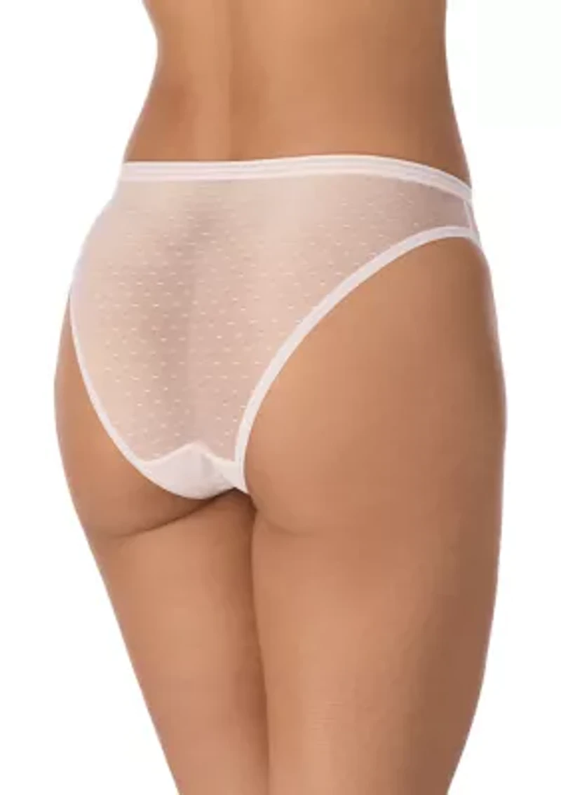 Point Desprit Mesh Bikini Panty