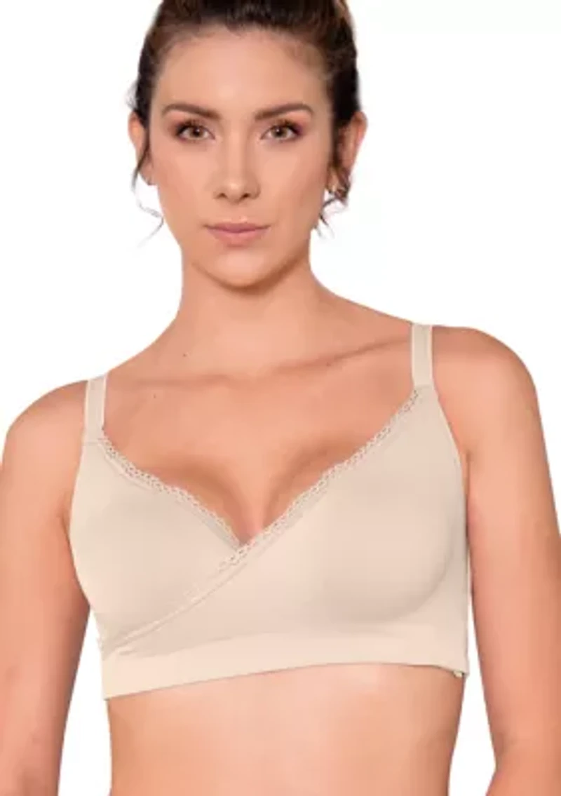 Pima Cotton Criss Cross Bralette Top