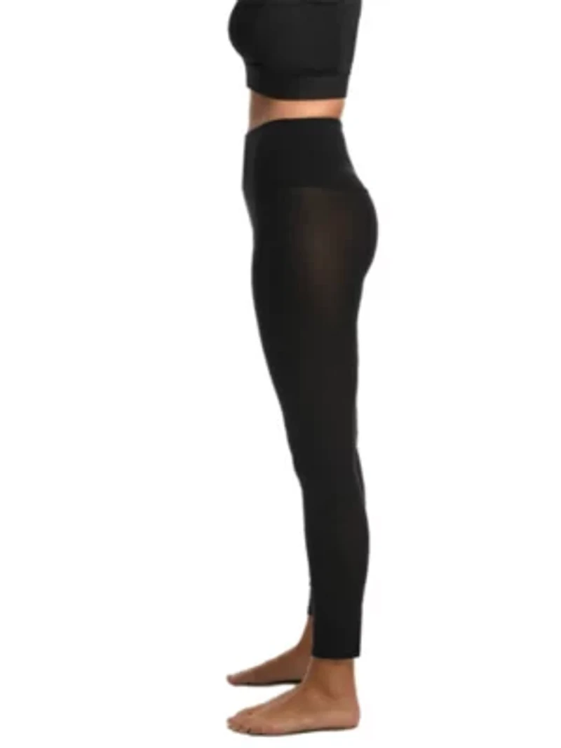 Plus All Mesh High Waist Leggings