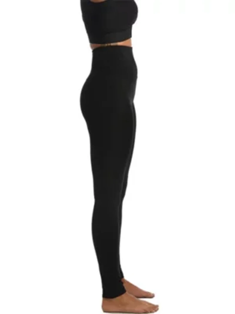 Plus No Side Seams Leggings