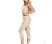 Zip Front Capri length Bodysuit