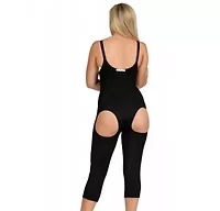 Underbust Open Buttocks Pant Bodysuit