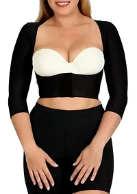 Underbust Front Hook-and-Eye Top