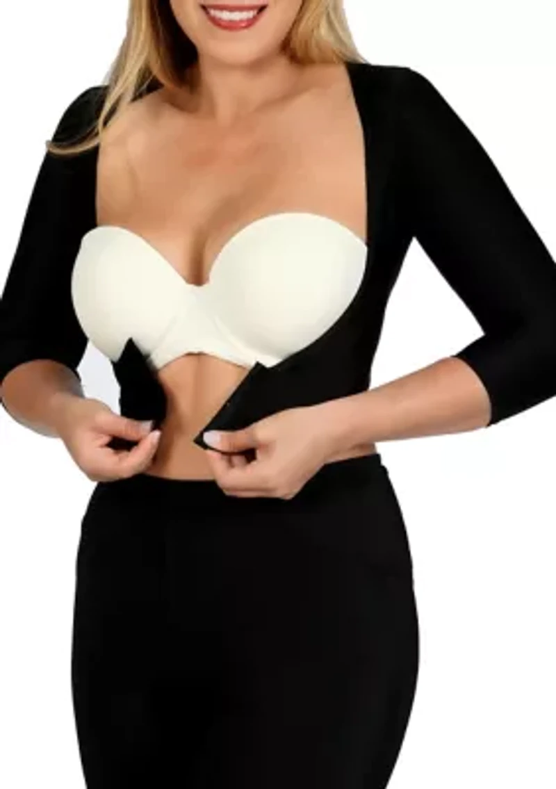 Underbust Front Hook-and-Eye Top