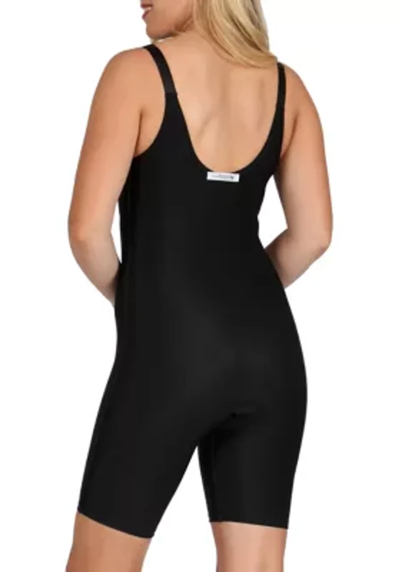 Underbust Front Zip Bodyshort