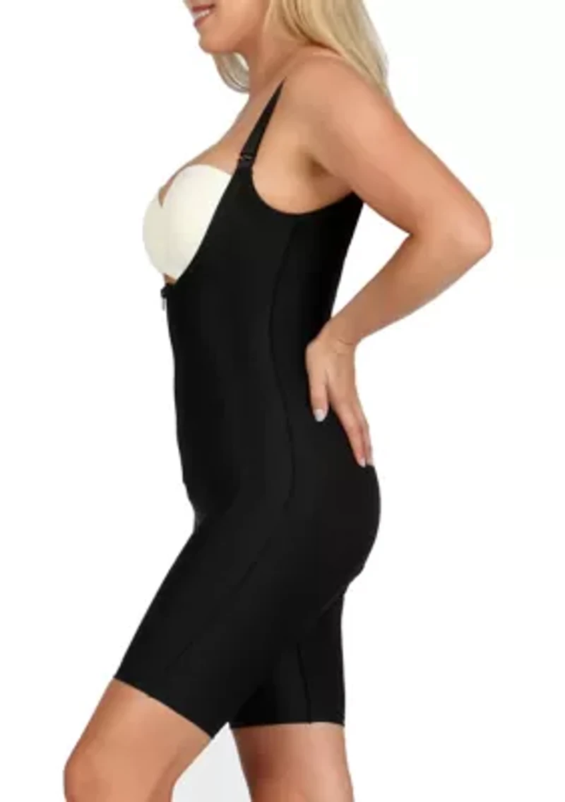 Underbust Front Zip Bodyshort