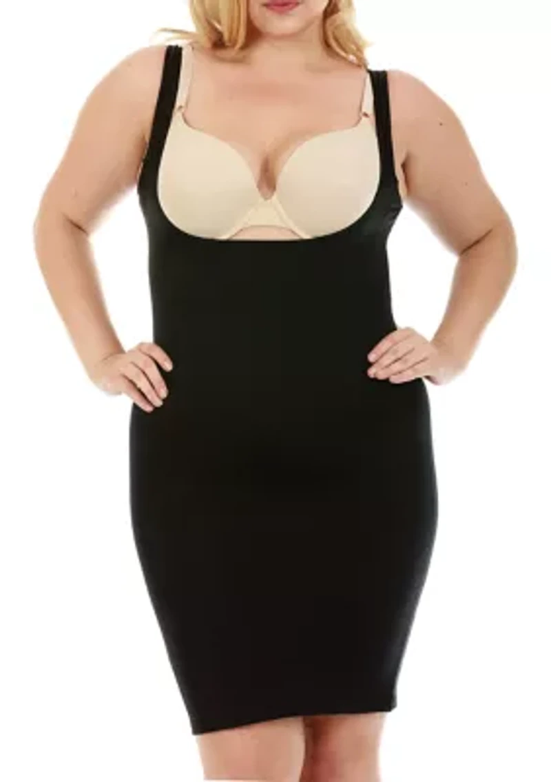 Open Bust Slip Dress