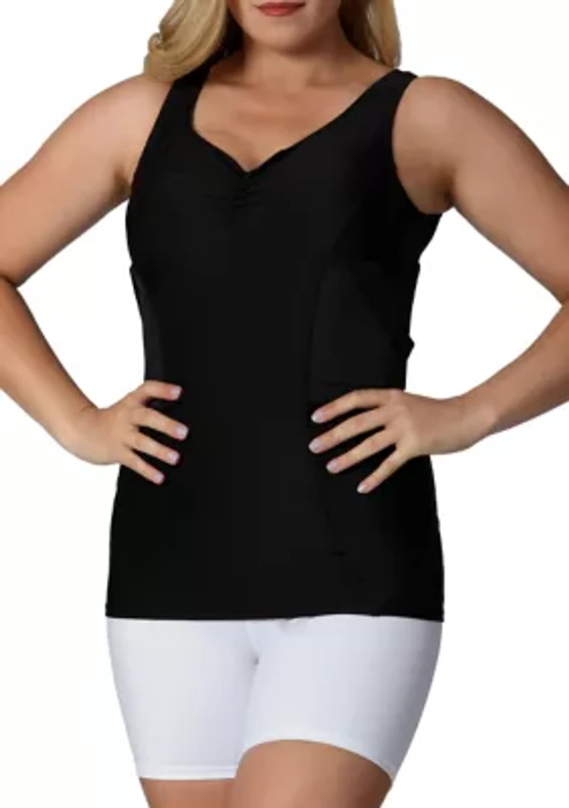 Hook-and-Eye Front Bra