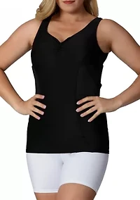 Hook-and-Eye Front Bra