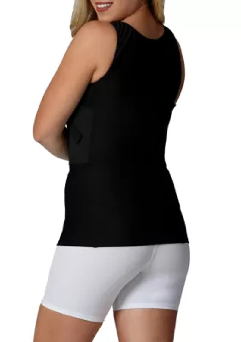 Hook-and-Eye Front Bra