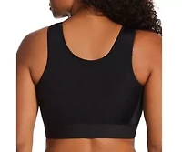 Hook-and-Eye Front Bra