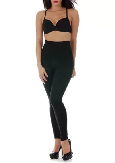 Side Zip Open Toe Knee Socks