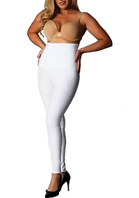 Side Zip Open Toe Knee Socks