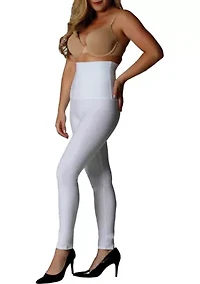 Side Zip Open Toe Knee Socks