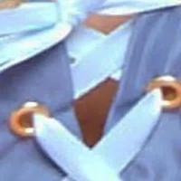 Esme Plus 2 PC Daisy Mesh & Lace Up Intimate Halter Bralette Set