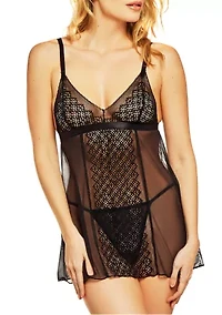 Julliane Shear Babydoll Set