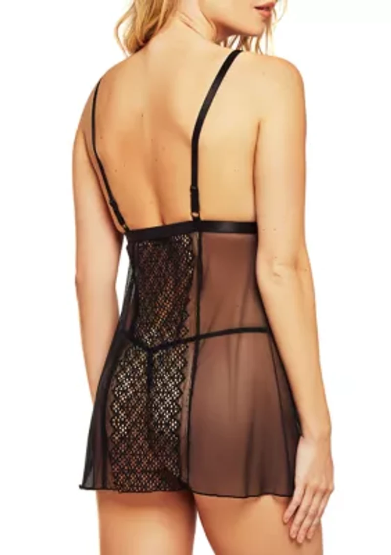 Julliane Shear Babydoll Set