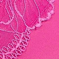 Leona 3 PC Satin, Mesh, & Lace BraSet with full Garter skirt, Sewn Garters and Adjustable Straps