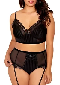 Plus Selena Bralette Set