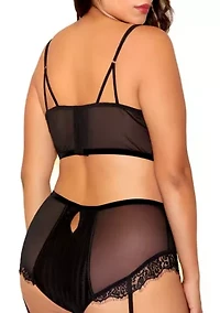 Plus Selena Bralette Set