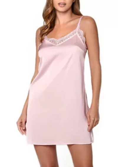 Lindsey Satin, Floral and Lace, Robe