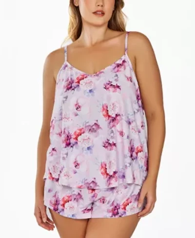 iCollection 1PC Very Soft Brushed Nightgown Printed all over Floral