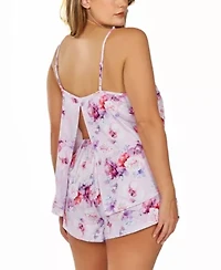 iCollection 1PC Very Soft Brushed Nightgown Printed all over Floral