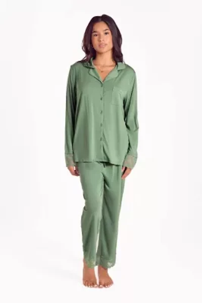 Women's Modal Stretch-Knit Long Sleeve Pajama Set