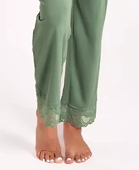 Women's Modal Stretch-Knit Long Sleeve Pajama Set