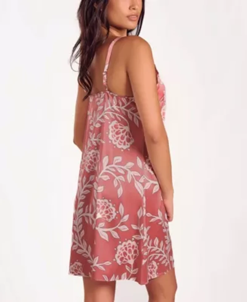 Women's Floral Stretch-Woven Nightgown